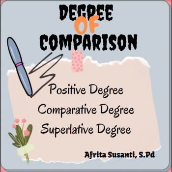 Degree of Comparison